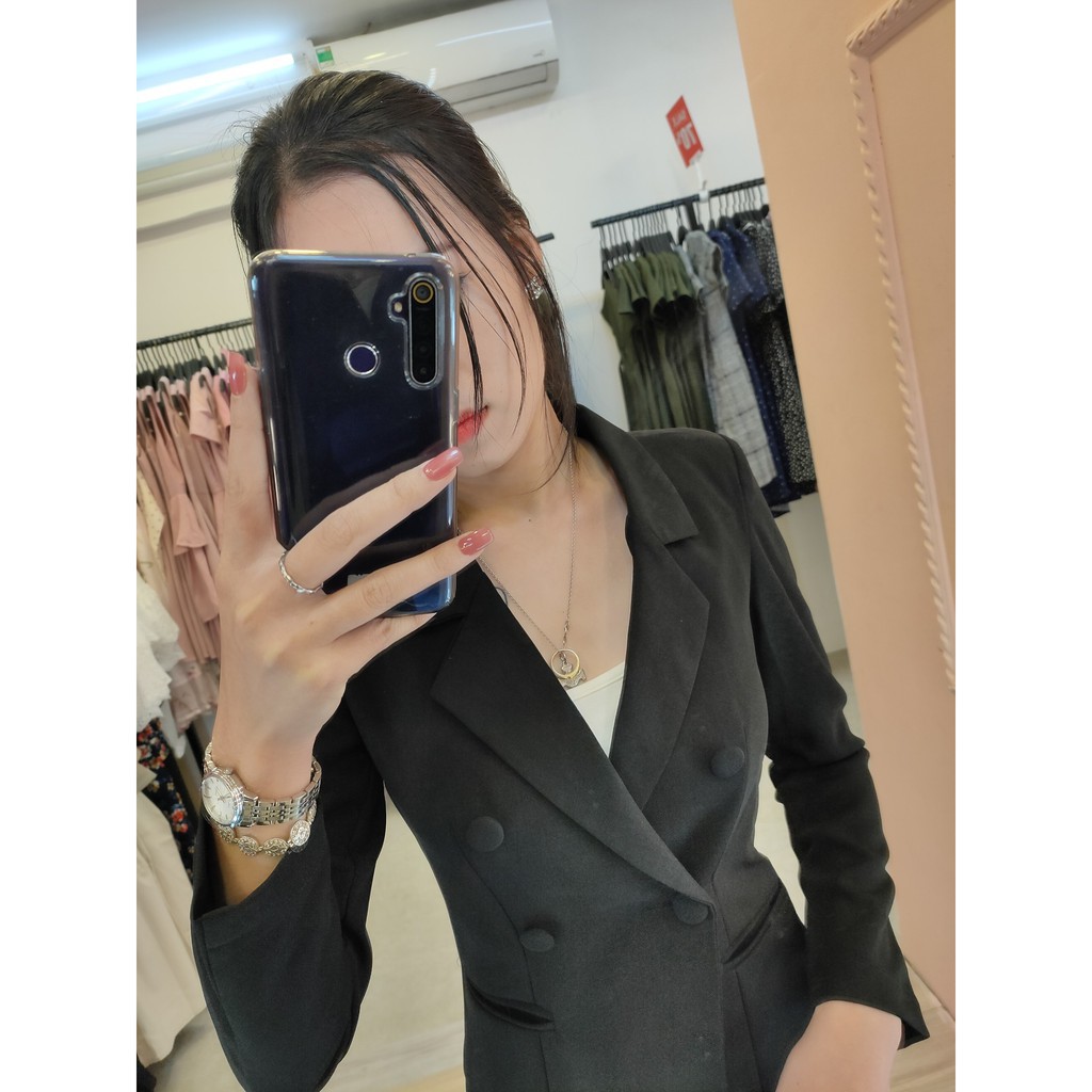 BỘ VEST CÔNG SỞ THIẾT KẾ VS003 - TIIN STORE (Hàng may thiết kế ,ảnh thật shop tự chụp)