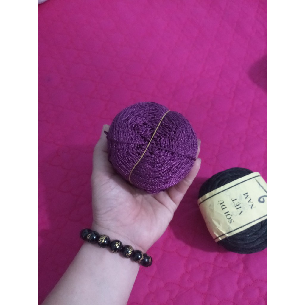 Cuộn Dây Đan Vòng Handmade Loại Không Lõi 200m