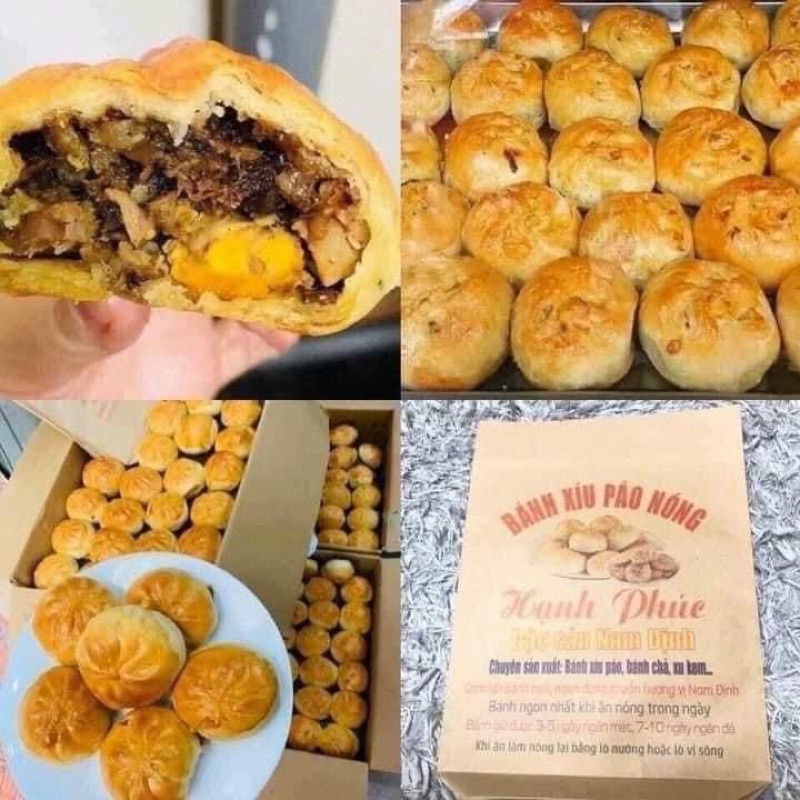 Hoả tốc HCM BÁNH XÍU PÁO ĐẶC SẢN NAM ĐỊNH túi 10bánh