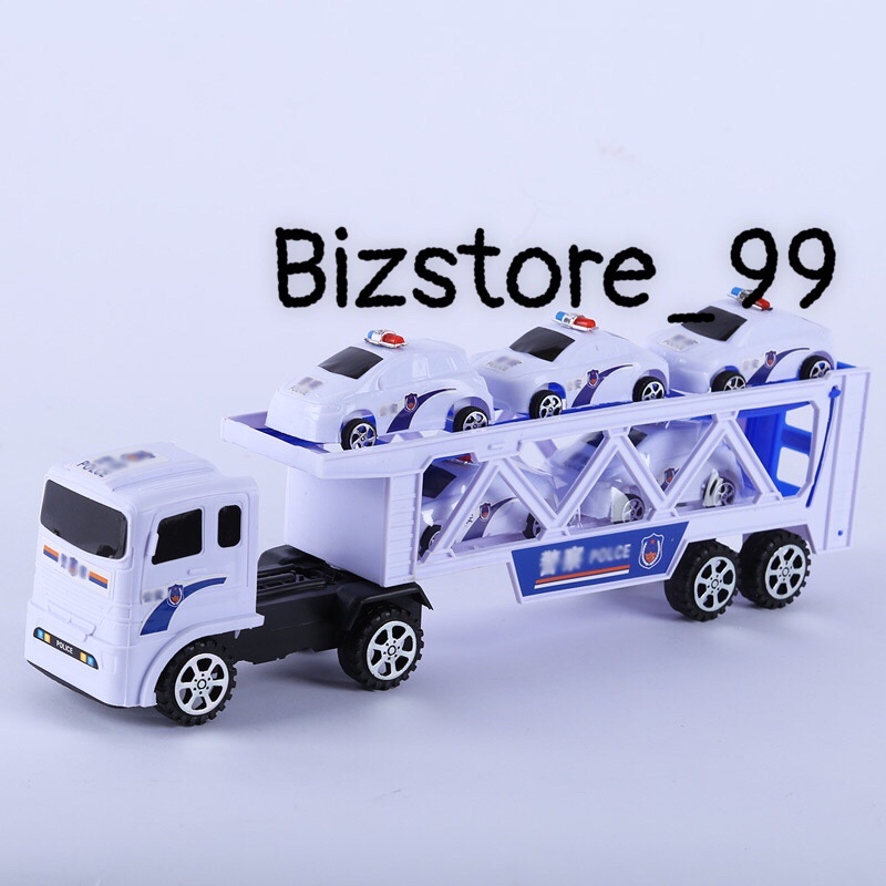 Xe oto chạy đà 2 tần cảnh sát cho bé