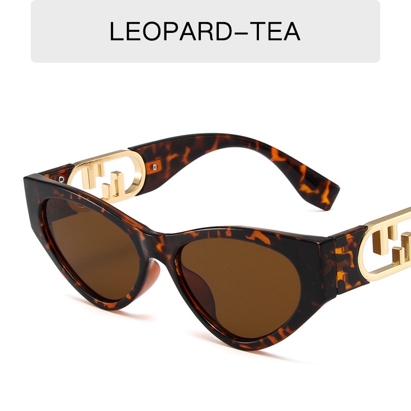 Kính Mát Thời Trang Hình Mắt Mèo Màu Sắc Ngọt Ngào Phong Cách Phương Tây