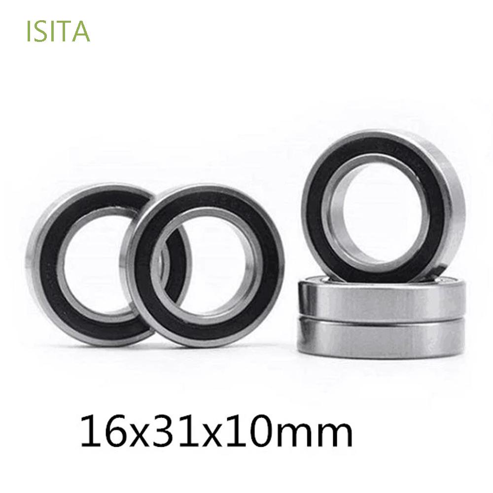 Set 4 vòng bi 163110-2RS bằng thép crom bền bỉ chuyên dụng cho xe đạp