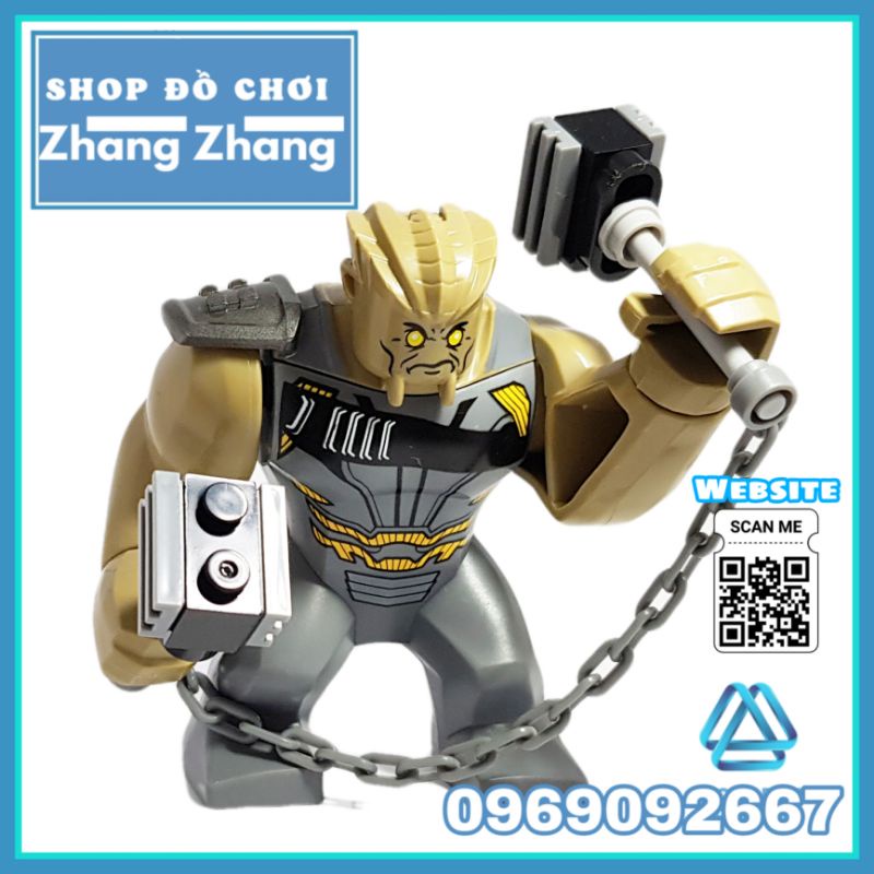 Đồ chơi Xếp hình Cull Obsidian - Black Dwarf - The Avengers EndGame Bigfigures Minifigures Xinh XH890