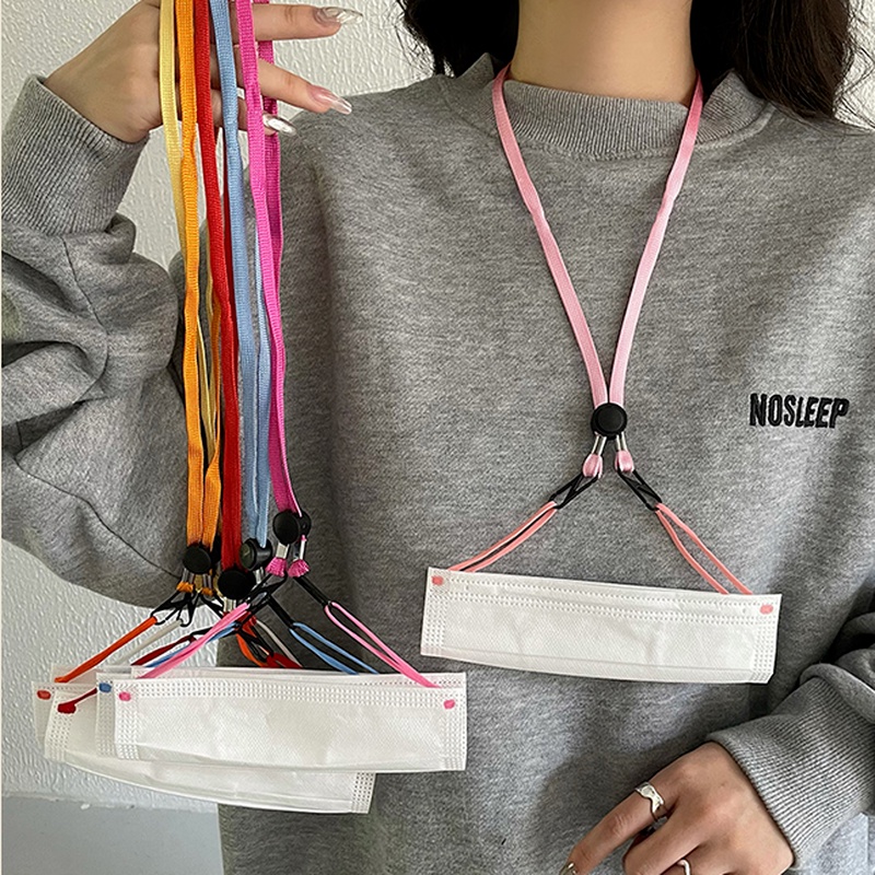 Dây đeo khẩu trang nhiều màu sắc chống thất lạc tiện dụng