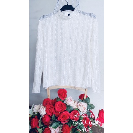 Áo sơ mi trắng dài tay kiểu