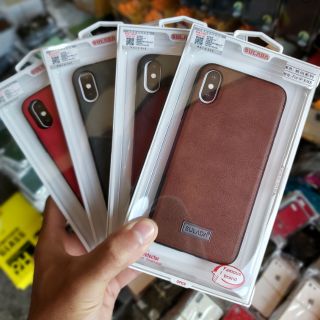 Ốp lưng Sulada vân da iPhone X/ Xs