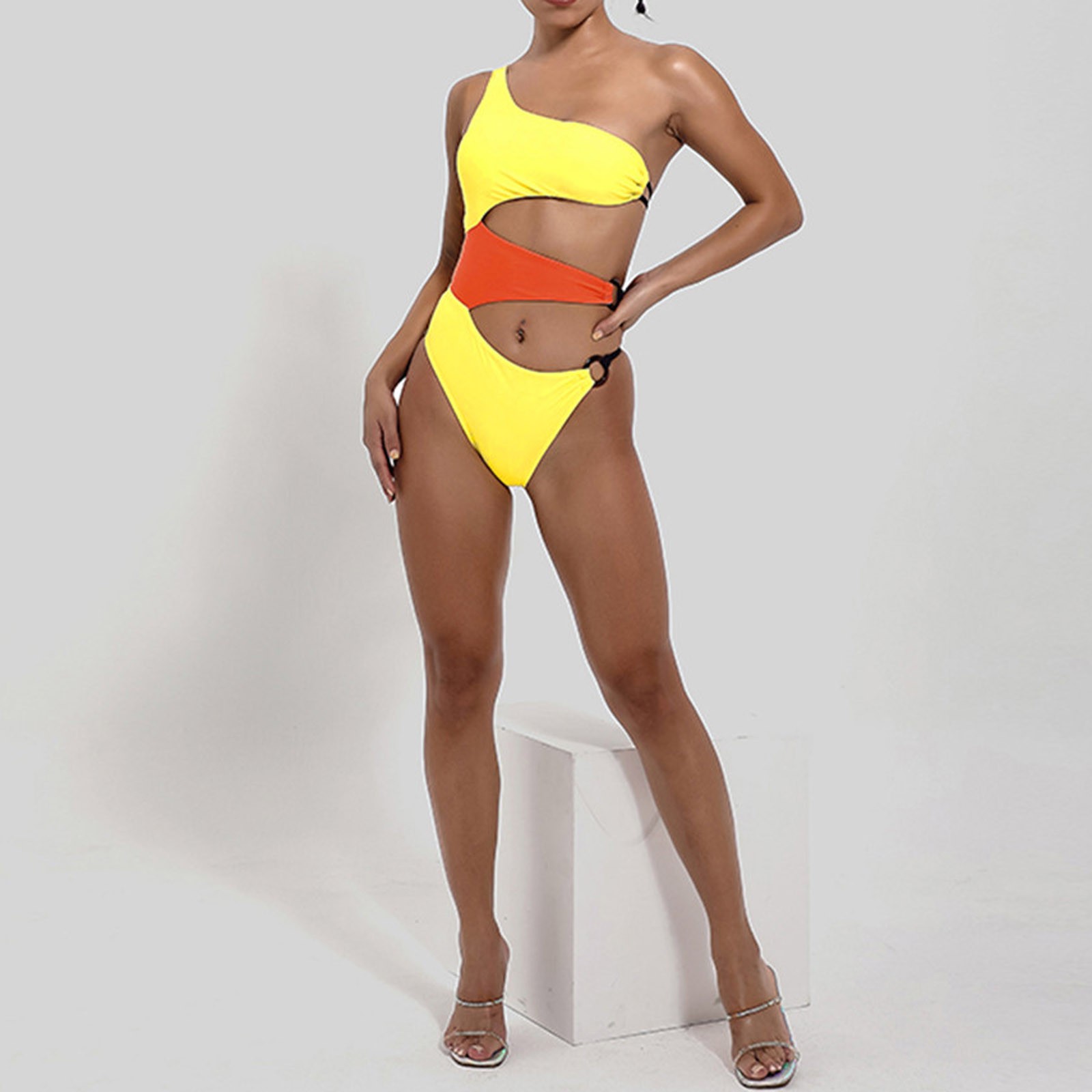 Đồ Bơi Một Mảnh Màu Sắc Tương Phản Quyến Rũ Cho Nữ # 88t.vn | BigBuy360 - bigbuy360.vn