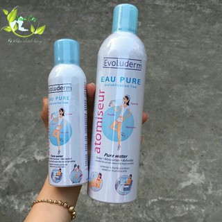 Xịt khoáng Evoluderm Atomiseur Eau Pure 400ml