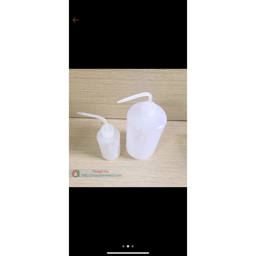 BÌNH TIA NHỰA NẮP TRẮNG TQ 250ml, 500ml