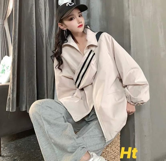 Sét 2 món áo khoác và túi chéo H2D387