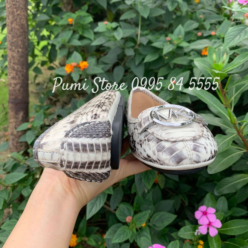 Giày Michael Kors Lillie Snakeskin