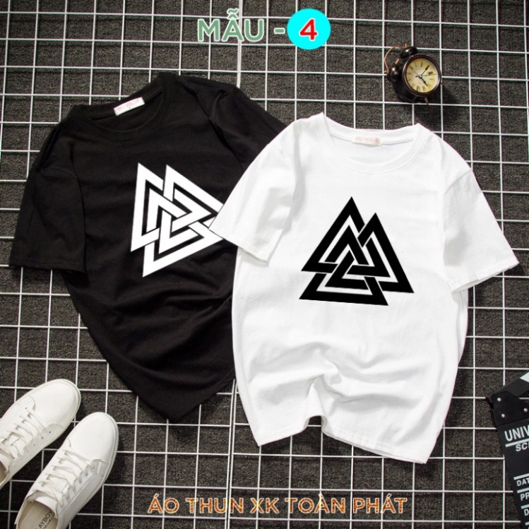 Áo thun nam nữ unisex tay ngắn (Có tay lỡ) | Bst - 101 | Áo phông nam giá gốc nhiều mẫu - Toàn Phát Shop