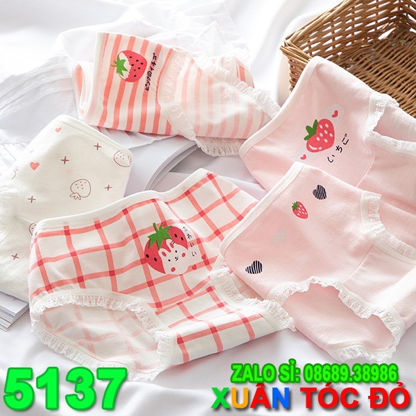 SỈ ZALO RẺ HƠN NHIỀU_ Quần Lót 5 Kiểu Dâu Mới 5137