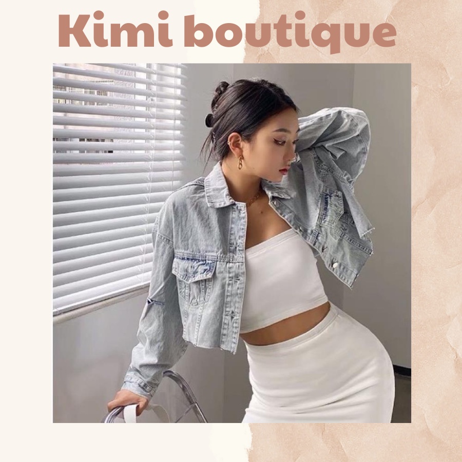 Áo ống croptop nữ kiểu ôm sexy chất thun cotton, áo quây màu trơn mặc trong vest - 𝑲𝒊𝒎𝒊𝒃𝒐𝒖𝒕𝒊𝒒𝒖𝒆