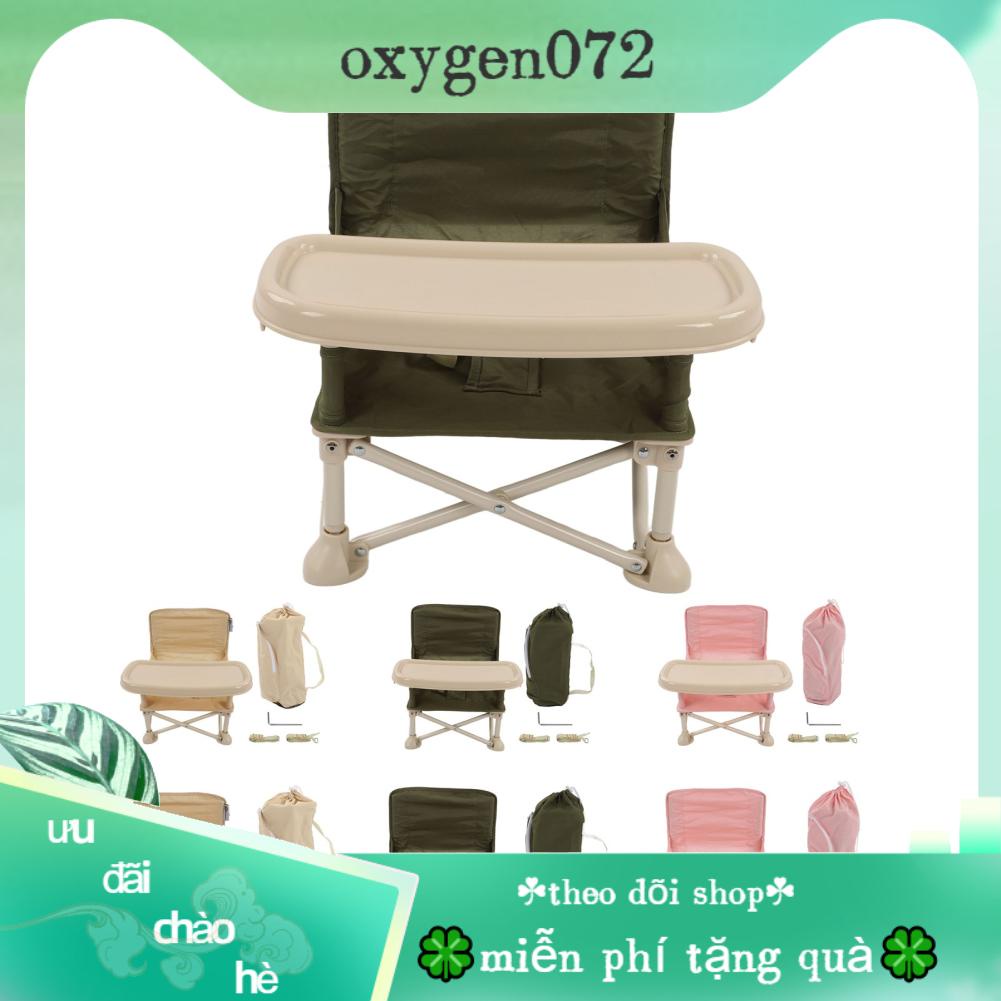 Oxygen072 Ghế dã ngoại cho bé ăn di động trẻ sơ sinh ngoài có thể gập lại Đai an toàn Độ tin cậy cao Trottie của nhỏ