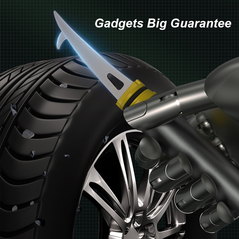 Bàn Chải Vệ Sinh Đa Năng Bằng Kim Loại Cho Xe Ô Tô