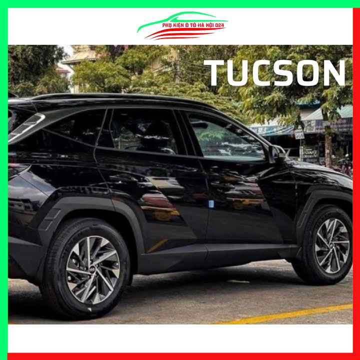 Vè che mưa cho xe ô tô Tucson 2022-2023 vè đen bảo vệ trang trí xe