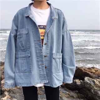 (SẴN) ÁO KHOÁC JEANS MẪU MỚI 2021