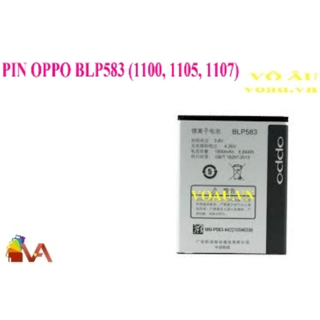 PIN OPPO BLP583 (1100, 1105, 1107) [chính hãng]