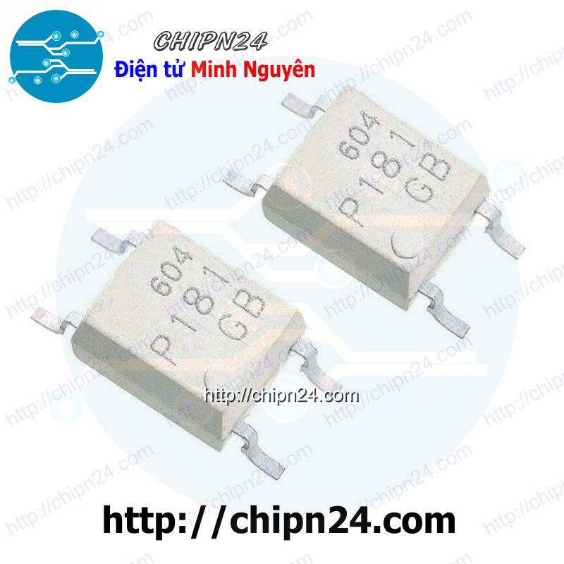 [2 CON] IC Opto cách ly quang TLP181 SOP-4 (SMD Dán) (TLP181GB TLPP181GR P181GB 181)