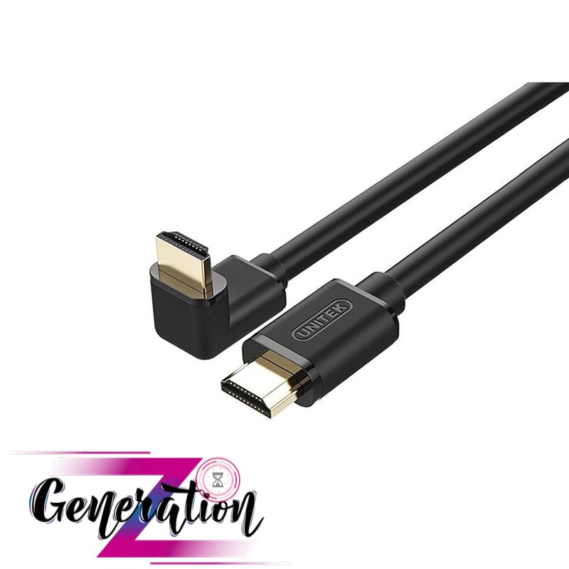 Cáp HDMI đầu Cong 1.4 hỗ trợ 4k Unitek Y-C 1007 - Y-C 1010