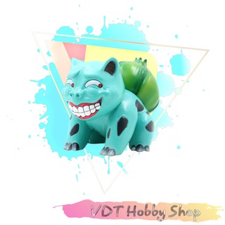 Mô hình game freak Bulbasaur mặt hài hước