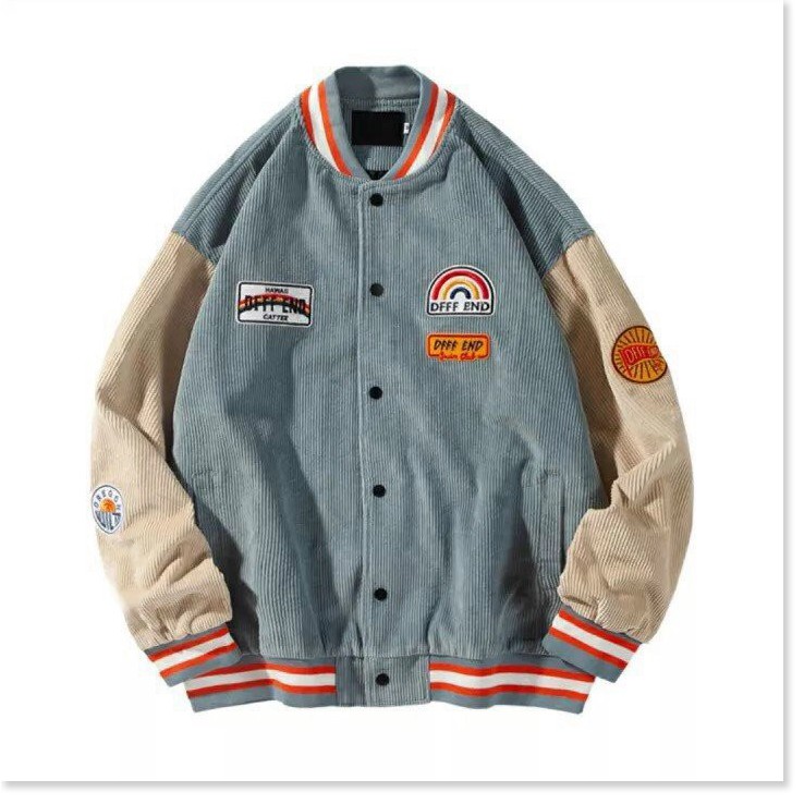 ÁO KHOÁC NHUNG NAM BOMBER UNISEX NHIỀU MÀU SÁC SINH ĐỌNG THỜI TRANG KOKO MI