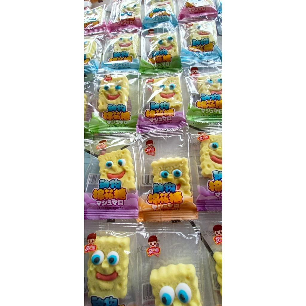 Combo 10 cái Kẹo Bông sữa Marshmallow Mix AISHANGLA Hoạt Hình Hỗn Hợp ngộ nghĩnh cute