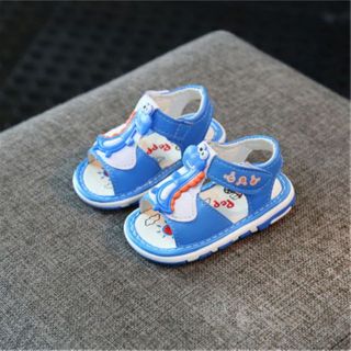 Giày sandanl tập đi đế cao su mềm cute
