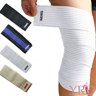 Băng quấn đầu gối hỗ trợ co giãn nhiều màu tùy chọn tiện dụng