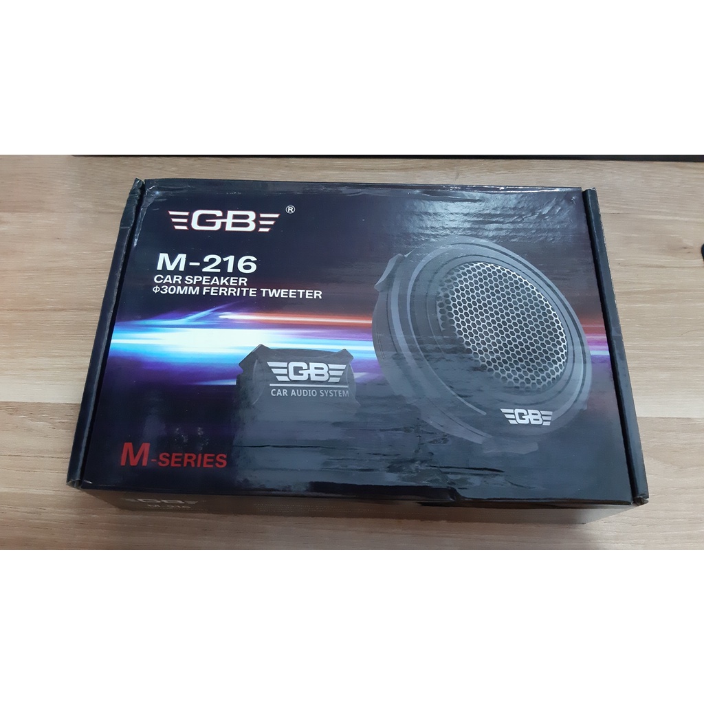 Loa Treble GB M-216 Công Suất 110W - Loa Tép Mini, Tress Âm Thanh Nổi, Chess ô tô xe hơi Cao Cấp