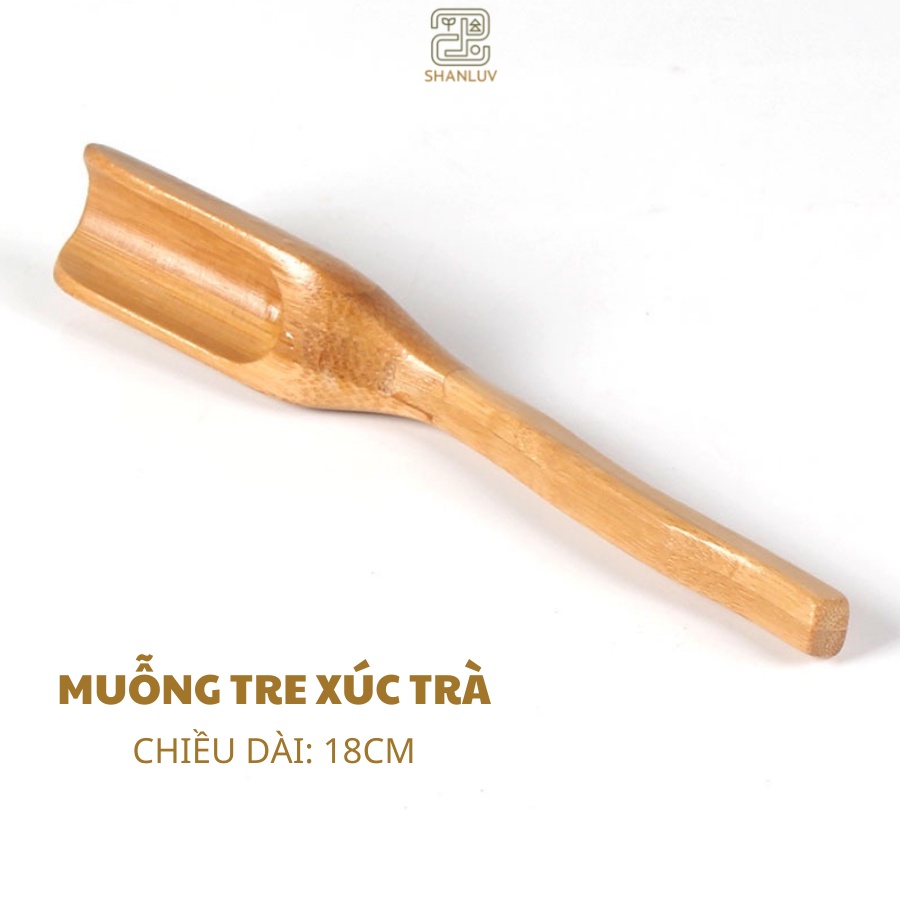 Muỗng Múc Trà Bằng Gỗ Trà SHANLUV