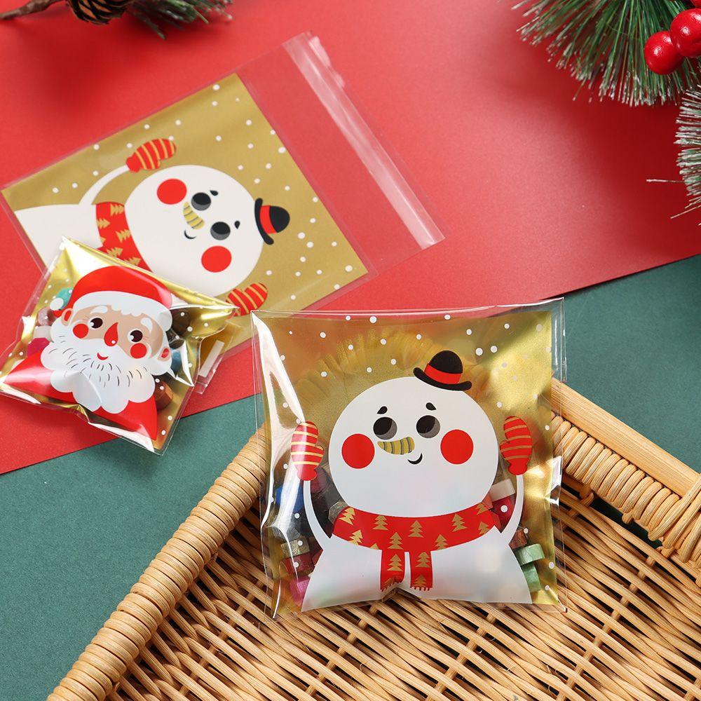 LONTIME Túi Đựng Quà Giáng Sinh Hình Người Tuyết Ngôi Sao