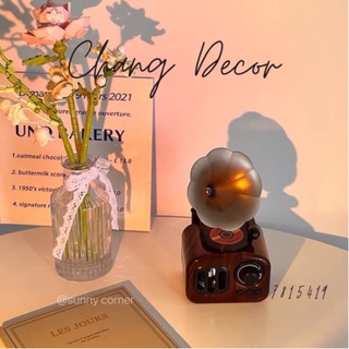 Hộp nhạc phong cách cổ điển decor trang trí