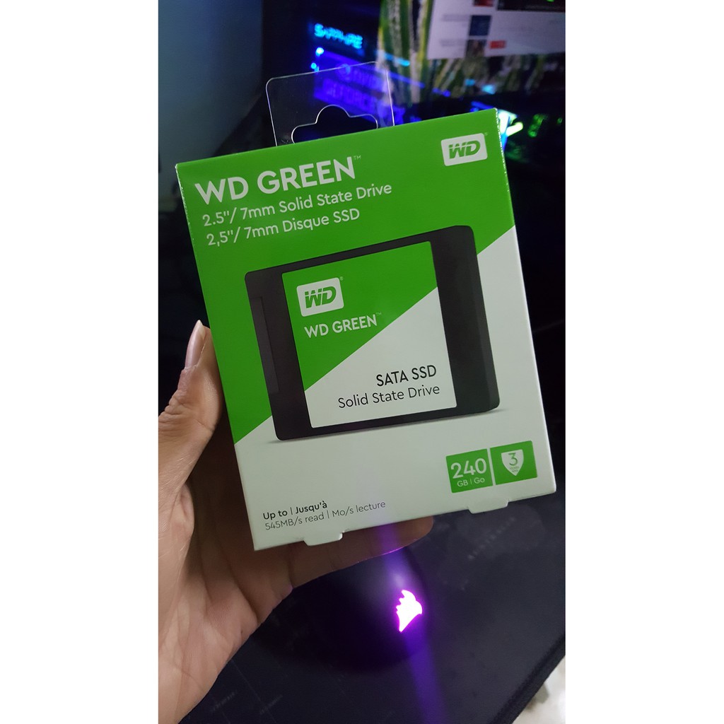 [Mã ELCLMAY giảm 7% đơn 500K] Ổ cứng SSD Western Digital Green 240G SATA 2.5 inch - WDS240G2G0A | BigBuy360 - bigbuy360.vn