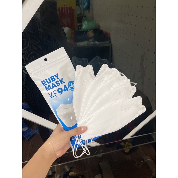 (COMBO) 5 CHIẾC Khẩu trang KF94  Mask 4 Lớp Chống Bụi Mịn Và Kháng Khuẩn Hàng Cao Cấp