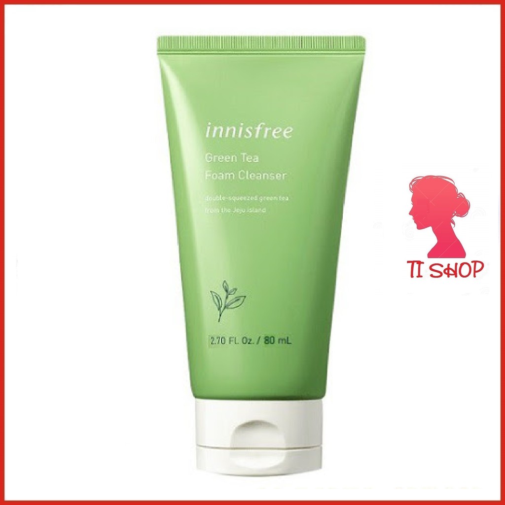 Sữa rửa mặt FREESHIP Sữa rửa mặt Innisfree trà xanh giảm mụn kiểm soát dầu 150ml