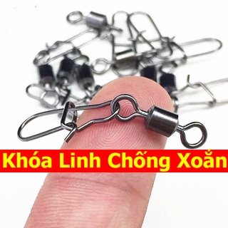 [Siêu Sale] Hũ 20 Khóa Linh Chữ U, Chống Xoắn Cao Cấp Dùng Đi Câu Cá KC02 Hoài My Fishing