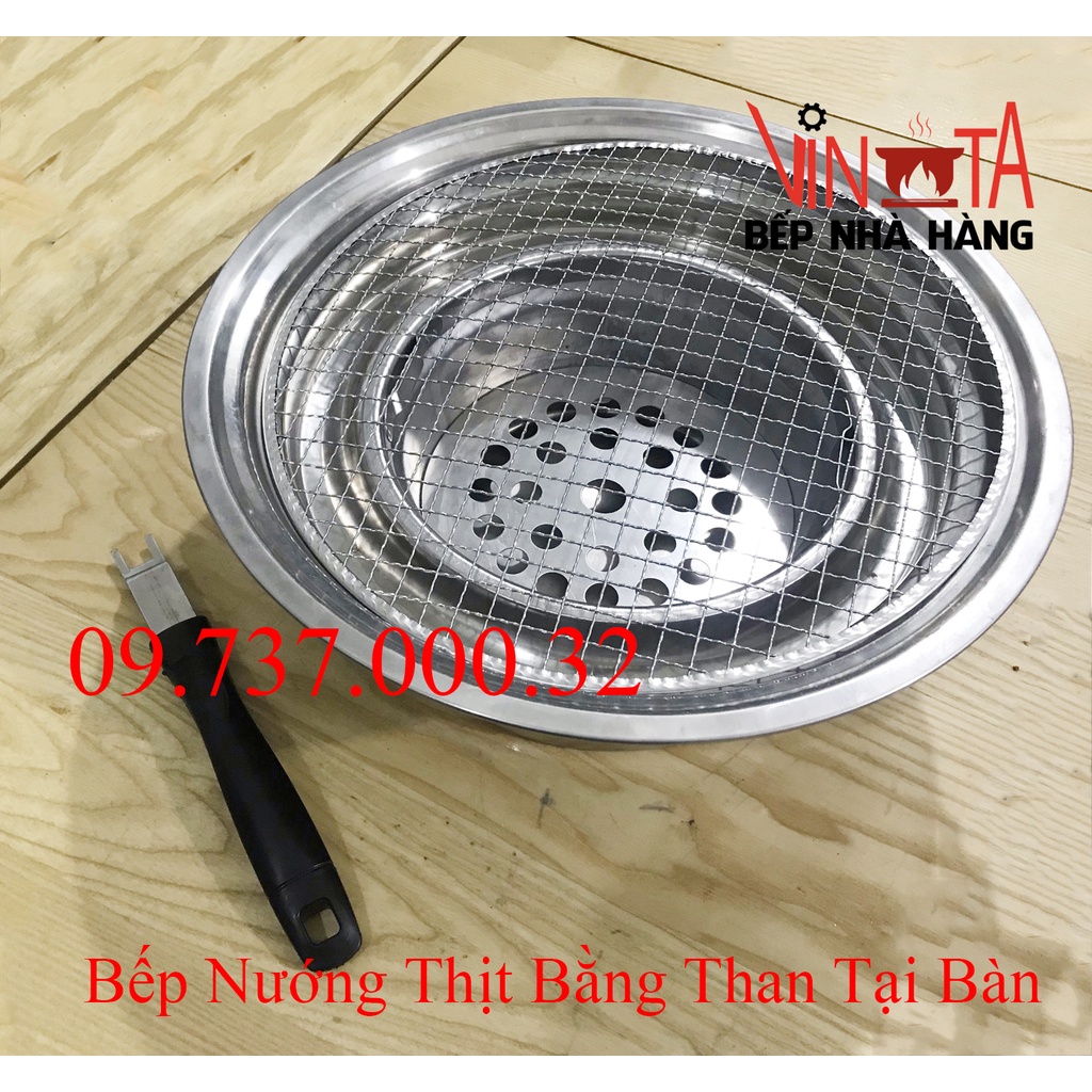 Vỉ nướng dùng 1 lần, vỉ nướng bếp nướng than hoa bbq tại bàn
