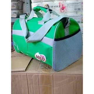 Túi du lịch Milo xanh dày dặn, kích thước 35x23x22cm