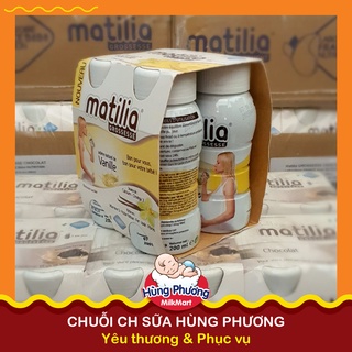 Sữa bầu Matilia Pháp vị socola/ vani (lốc 4 chai)