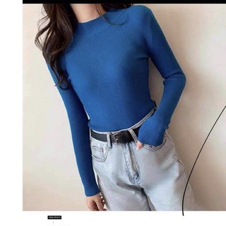 Áo len cổ 3 phân