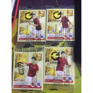 [Vàng] - Thẻ Poca Đội Tuyển Việt Nam mới full seal 100% Tự Chọn