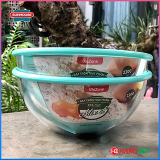 BÁT TRỘN THỰC PHẨM SUNHOUSE BIOZONE KB-MI2200S1 2200ML