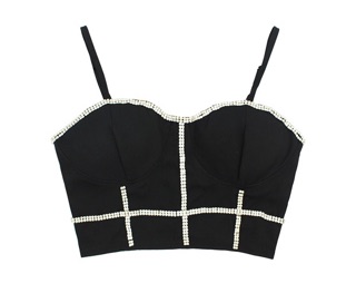 💋 SET ÁO DÂY + QUẦN SHORTS ĐÍNH ĐÁ