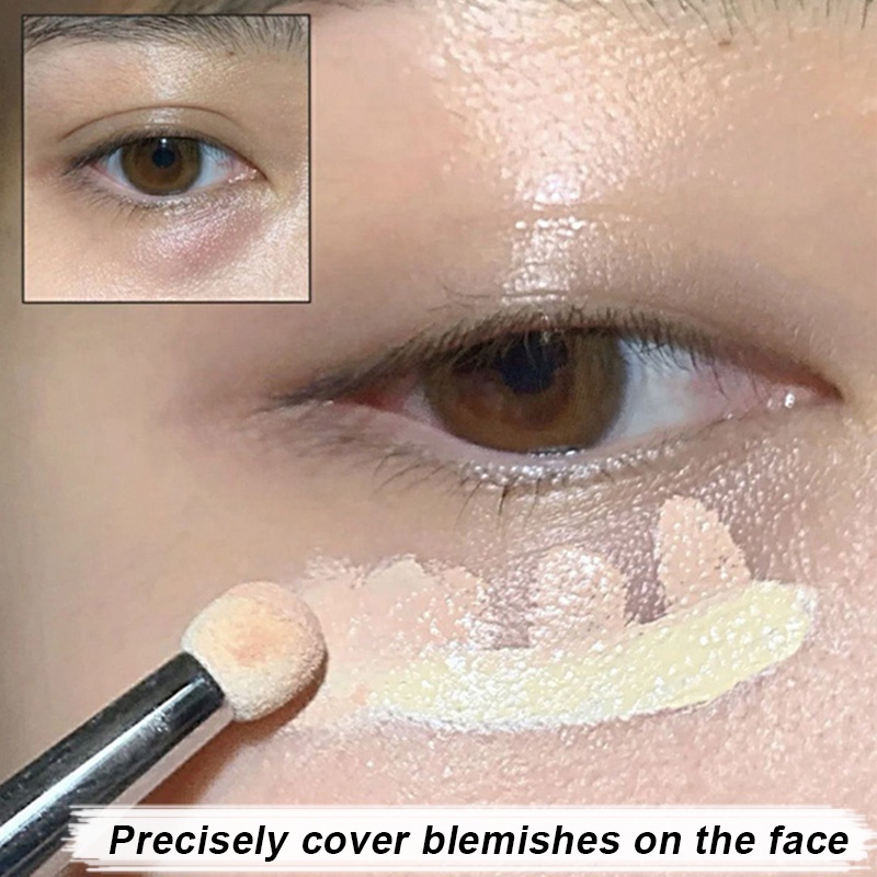 Cọ một đầu/hai đầu SUAKE Maogeping có đầu bông mút thích hợp làm cọ che khuyết điểm mắt