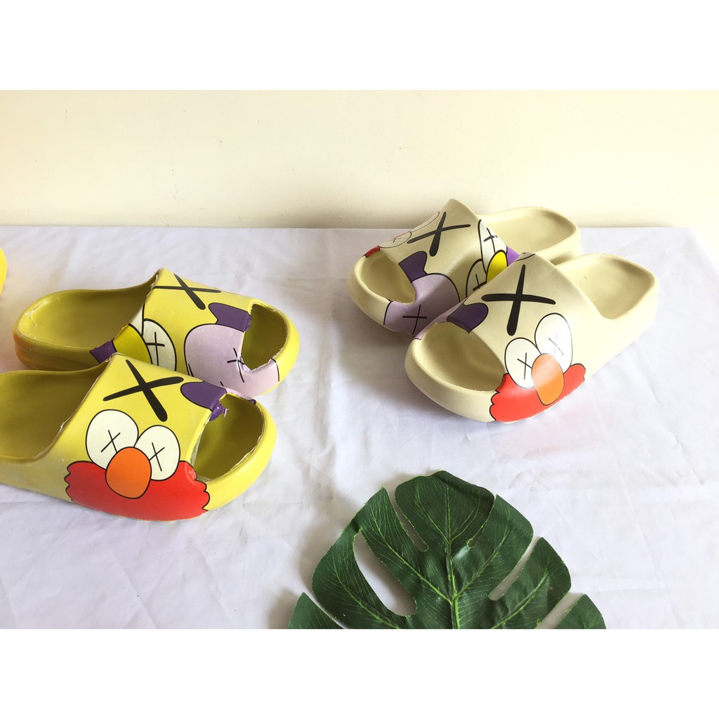 Dép lê YZ slide phiên bản giới hạn, dép quai ngang chất liệu EVA siêu nhẹ