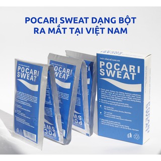 Sale Off :5 Gói POCARI SWEAT BỘT BÙ ĐIỆN GIẢI Date mới
