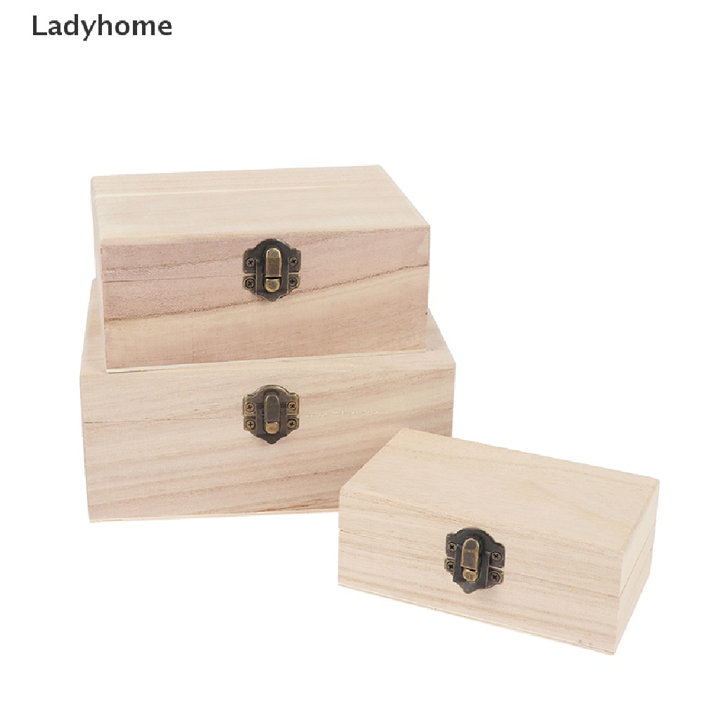 Hộp Đựng Trang Sức Bằng Gỗ Có Nắp Đa Năng