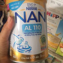 Sữa Nan AL110 hộp 400g Dinh dưỡng dành cho trẻ bị tiêu chảy